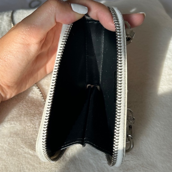 Prada Triangle Pouch Bag with Chain - Picture 6 of 10